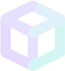 Icon for integration openness in the form of a three-dimensional cube that symbolizes a data packet